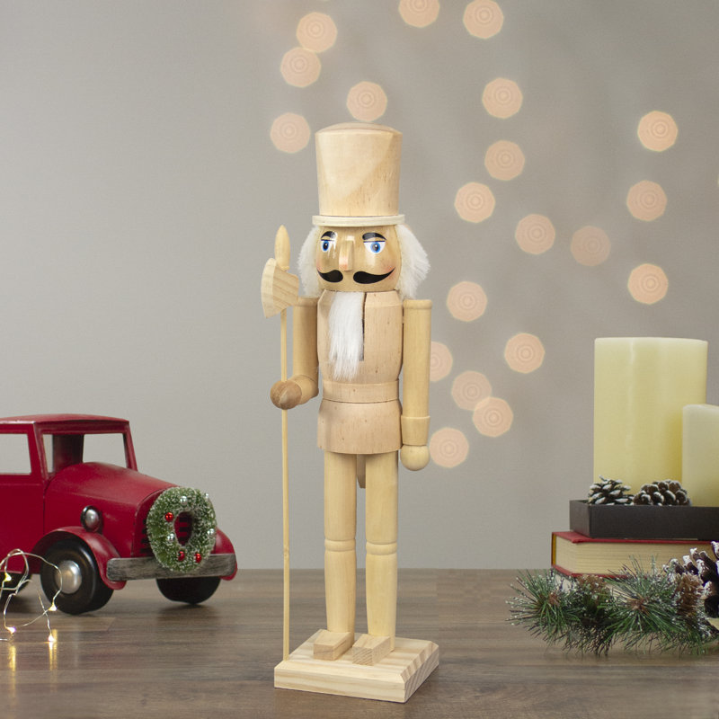 Casse-noisette de Noël 15 po avec sceptre