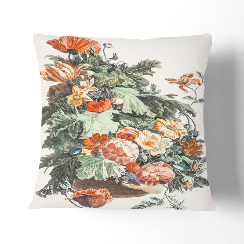 Square Throw Cushion, Stone, 55 x 55 cm