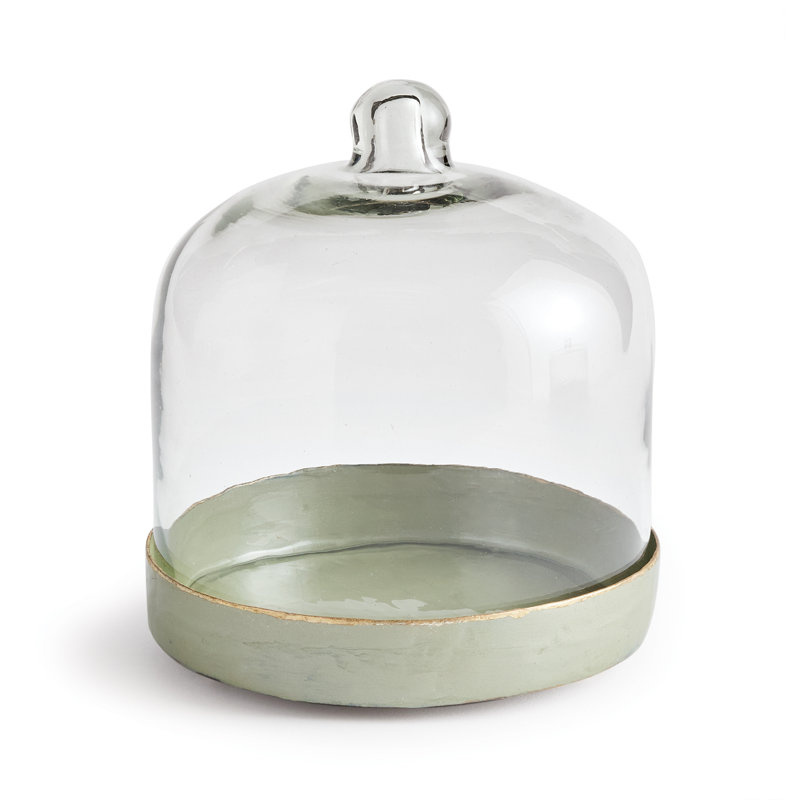 Kammie Tray With Cloche Small Iron Tray
