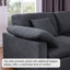 Canapé modulaire réversible en coin Shariff-444978986