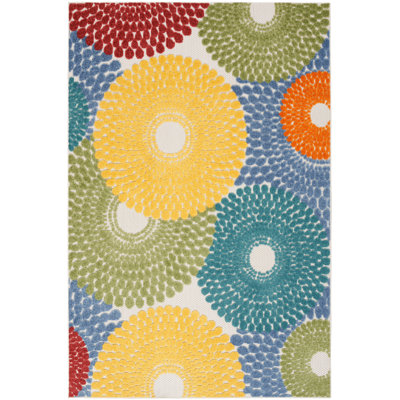 Alastaire Geometric Multicolor Indoor/Outdoor Area Rug