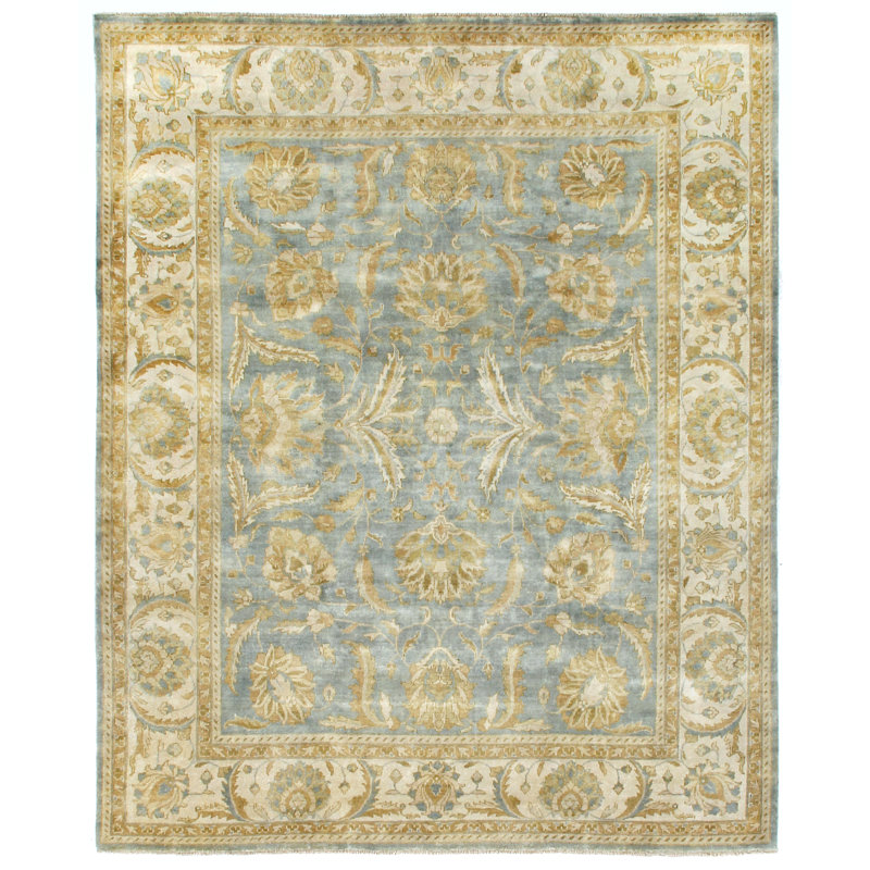 Antique Weave Oushak Wool Oriental Area Rug, Rectangle 14' x 14'8"