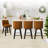 Malakeh Swivel Stool with Solid Wood Frame-1080168140-1137515867-1121870813