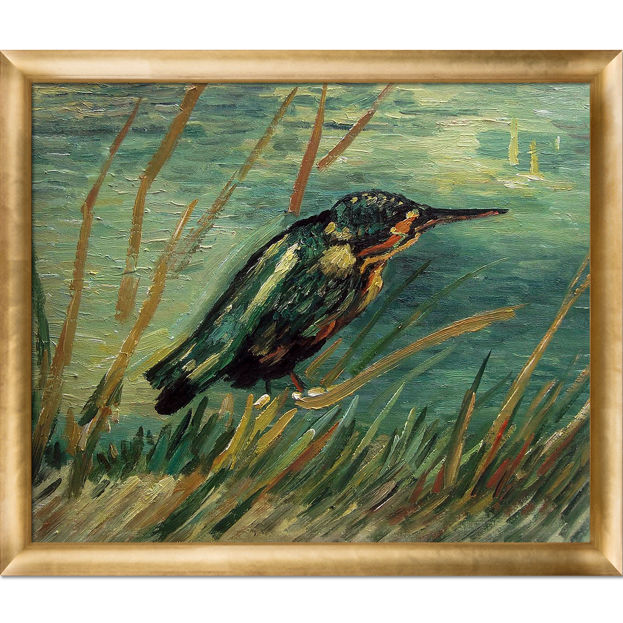 van gogh bird painting