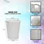 Sinclair Plastic Open Waste Bin - 20L