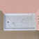 ABC6032L/1-W 60'' W 32'' D Rectangular Triple Flange Shower Base