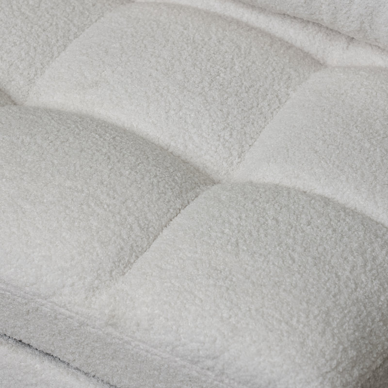 Canapés multifonctionnels avec rangement, petite maison moderne en tissu Teddy