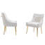Chaise rembourrée en velours Sandstrom-1580223611