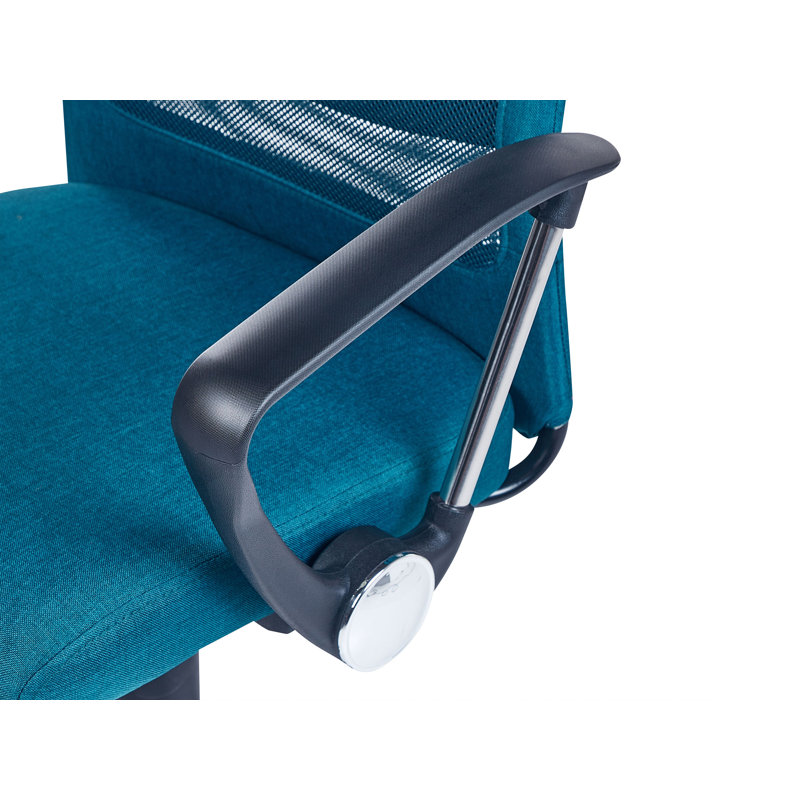 Pioneer Office Chair with Headrest, Blue