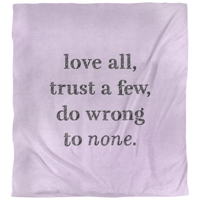 Housse de couette Do No Wrong Quote