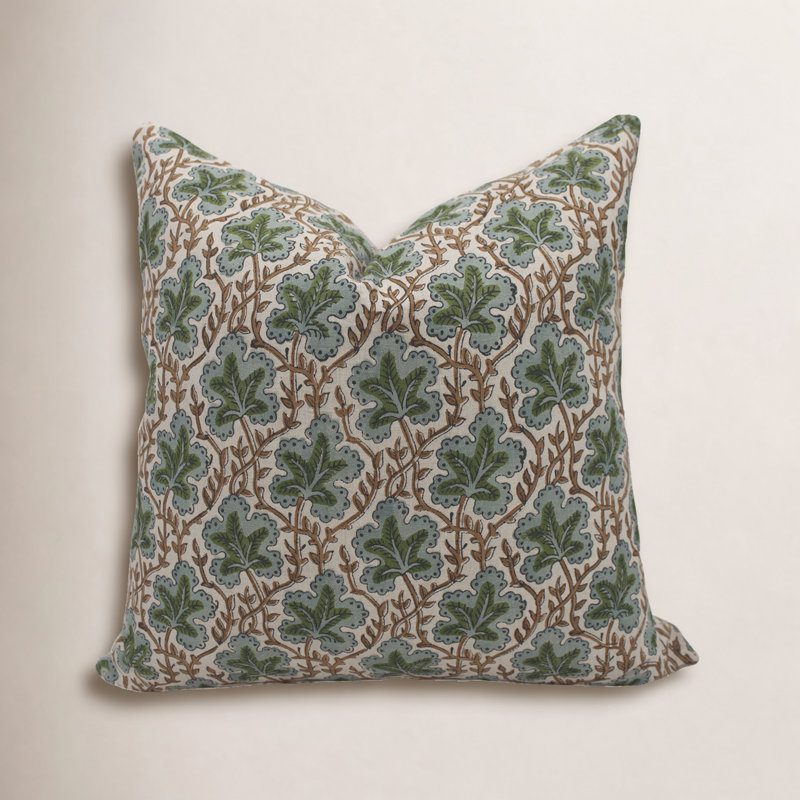 Linen Square Pillow Cover, 22" x 22"