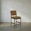 Wooster Upholstered Stool with Metal Frame