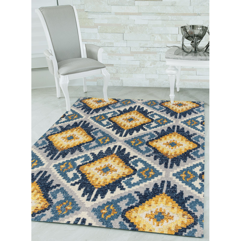 Brenner Geometric Indoor Rug, Rectangle 9'8" x 13'2"