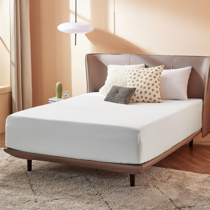 Bedsure Bed Fitted Sheet With 16 Inch Deep Pocket, Twin XL Fitted Sheet, White