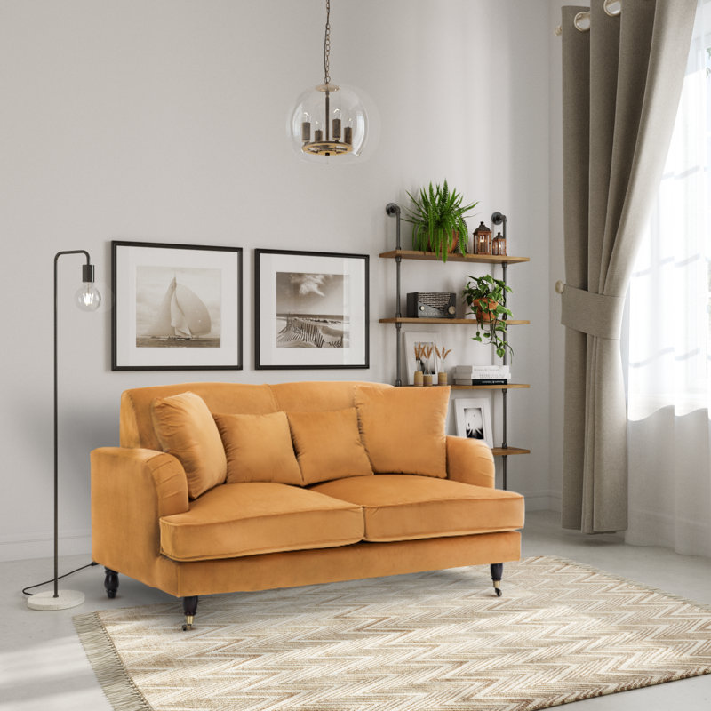 Penermon 150Cm Roll Arms Sofa, 2, Gold