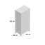 Guildhall 60cm W 8 - Drawer Chest of Drawers