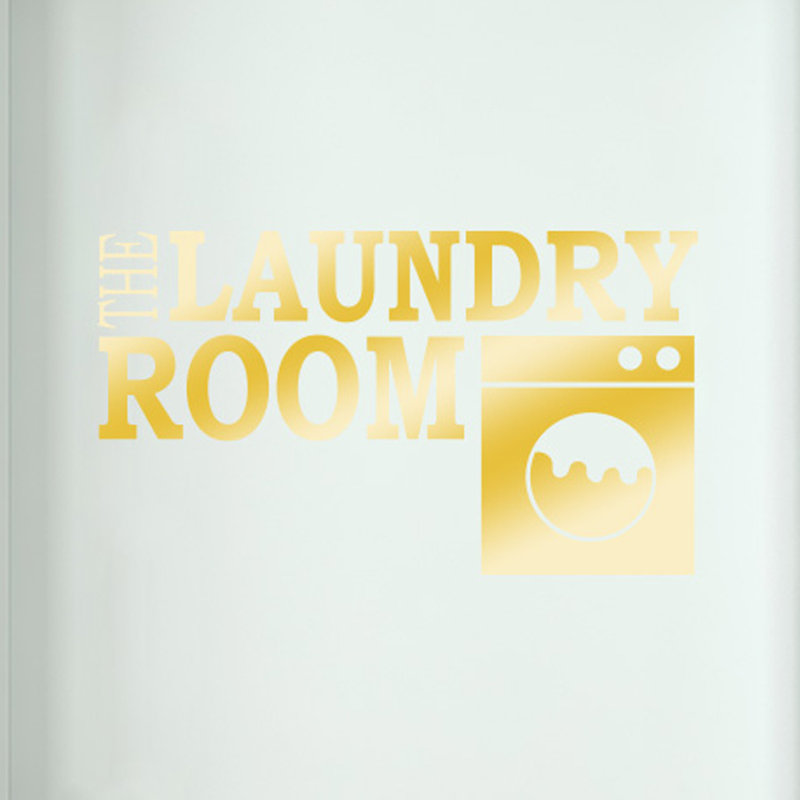 Wall Decal, Shiny Gold