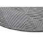 Folia Wool Chevron Area Rug in Gray-70208293