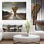 «Single Walking Elephant», reproduction de photo sur toile tendue-33267641-23975728