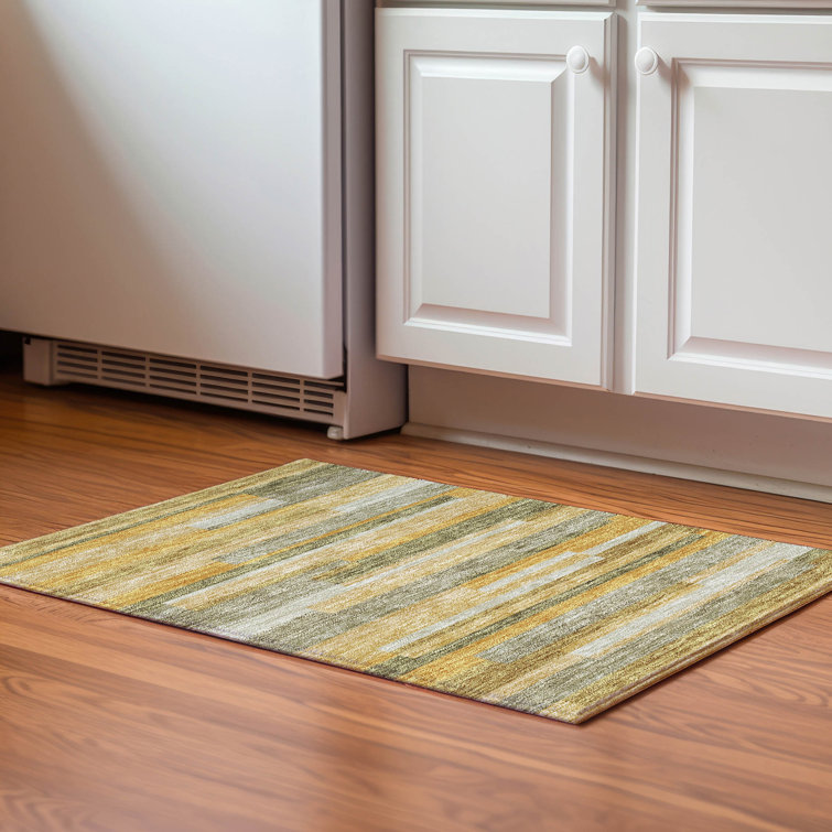 Premium Machine Washable Prisco Honey Rug