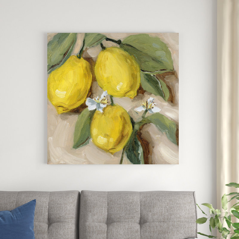 «With the sun I» par Melissa Wang - peinture sur toile tendue, H 36 po x l 36 po
