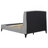 Harper Light Grey Eastern King Platform Bed