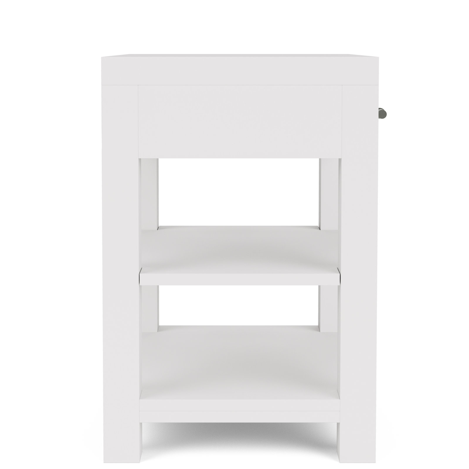 Lana 1 - Drawer Nightstand, White