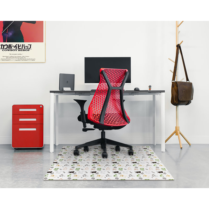 Napat Hard Floor Rectangular Chair Mat, 140 x 100 cm