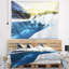 Tapisserie de grand lake paysage large blue-28487504