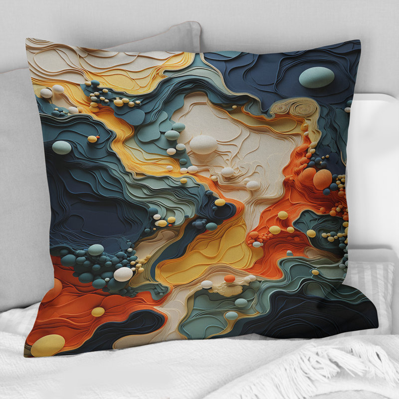 Coussin Bio Morphism Organic Forms II - Bio Morphism