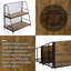 Metal Solid Wood Desk Organiser