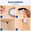 Lumières rondes intelligentes V4light, éclairage encastré sous l'armoire pour la cuisine, le placard et l'étagère, l'application, la commande vocale et manuelle, fonctionne avec Alexa et Google Home, lumière blanche à intensité variable réglable et chaude (paquet de 4)-124338628