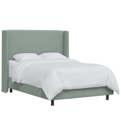Tilly Upholstered Wingback Bed