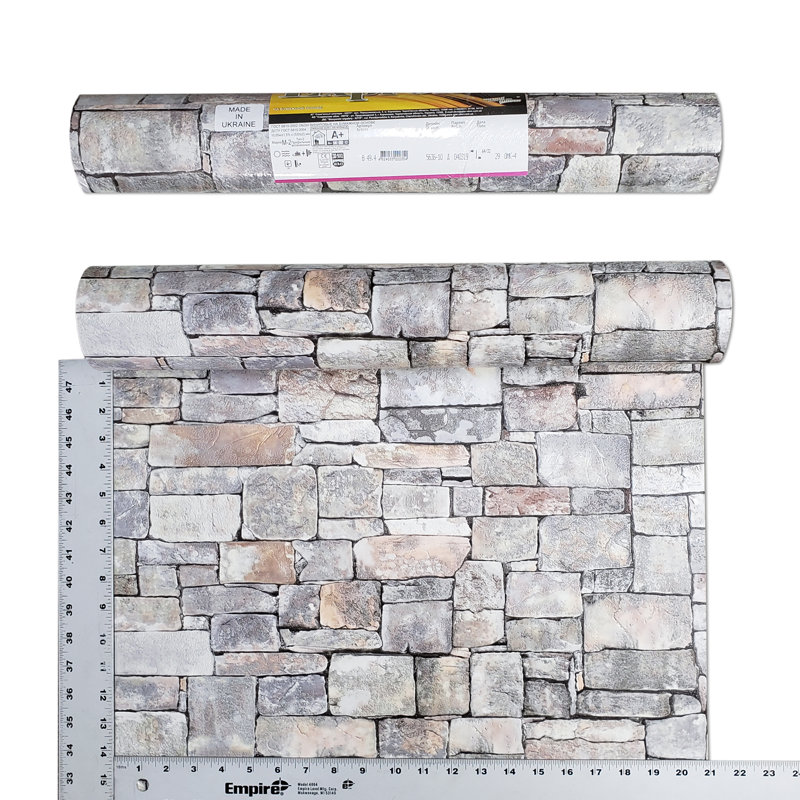 Kyndra papier peint texturé mauve orange gris gris moderne, Gris foncé