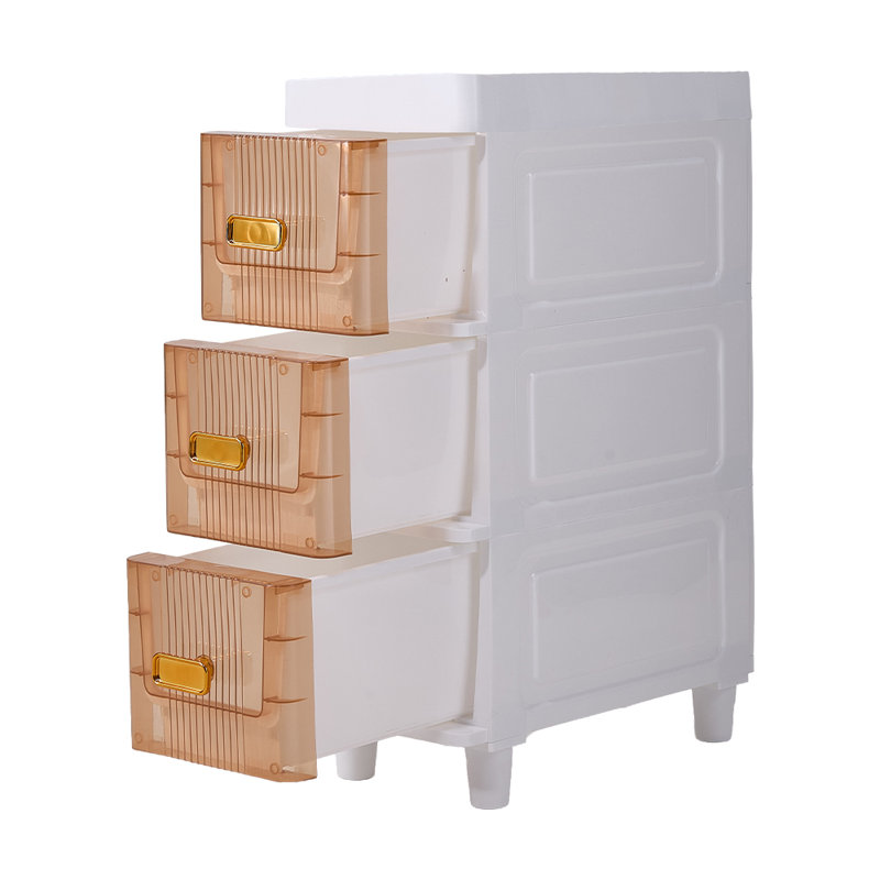 Plastic / Acrylic Freestanding Bathroom Cabinet, 3
