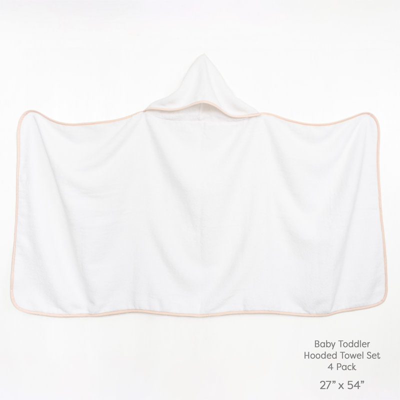 Serviettes de bain 100% coton, Rose