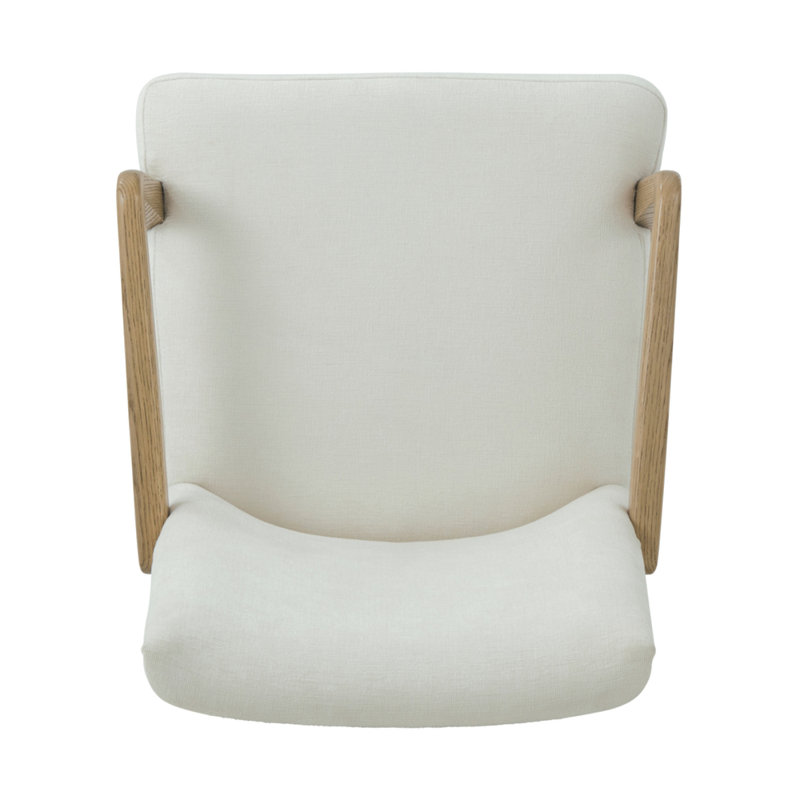 Essence Upholstered Arm Chair, Blonde