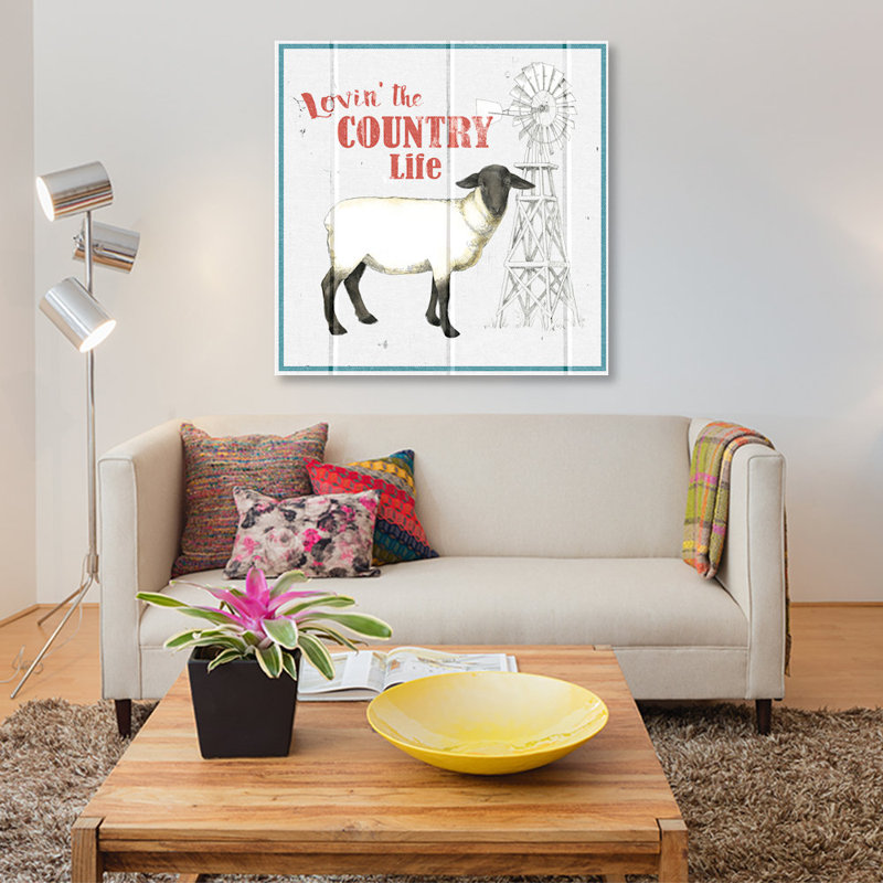«Farm to Table I», impression sur toile, H 37 po x l 37 po x P 1,5 po, Toile tendue, Pas de tapis