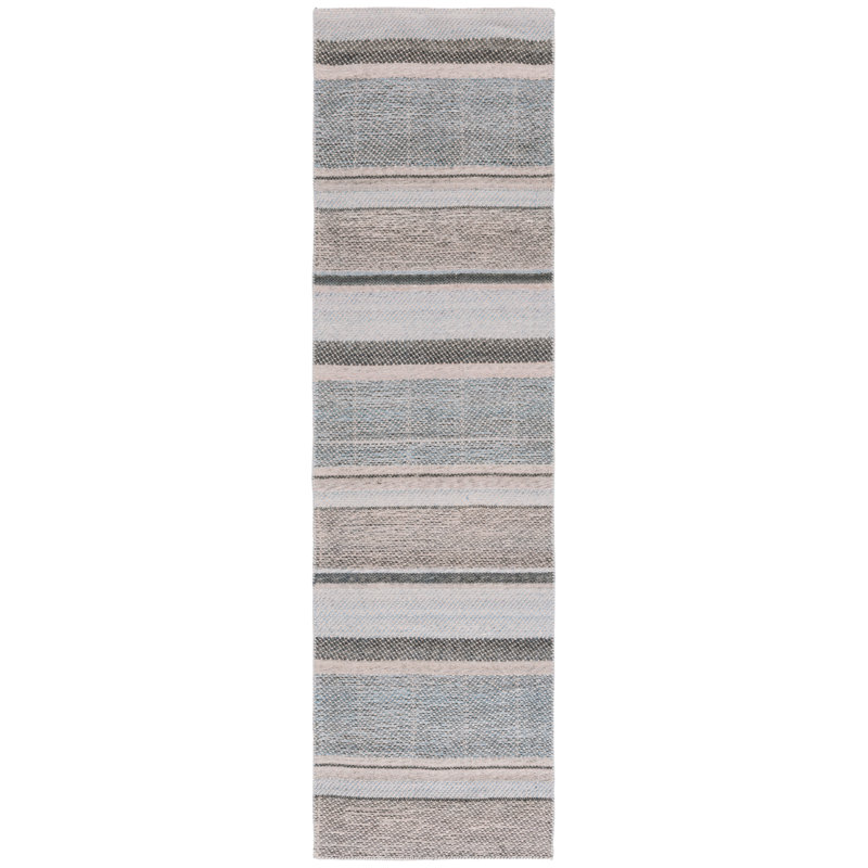 Abishake Performance Striped Rug, Runner 2'3" x 8'