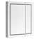 Donnie LED Medicine Cabinet with Defogger, Dimmer, Adjustable LED 3X Magnifying Mirror, Electrical Outlets