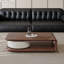 Brown Manufactured Wood Rectangular Coffee Table