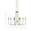 Lustre style chandelier à 8 lumières Kathleen
