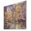 Mauve et jaune, collage intemporel III - Classiques sur bois-1329221889