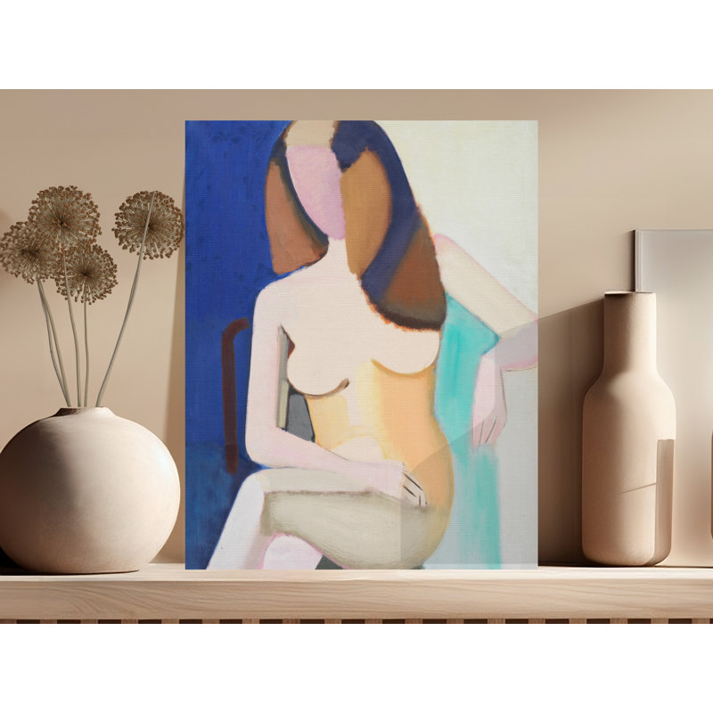 Draughn 1 Piece Wrapped Canvas Wall Art Set, 9x12