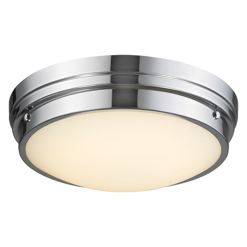 Cermack St. LED Flush Mount, Polished Nickel