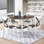 Table de salle à manger ronde 45,7 po