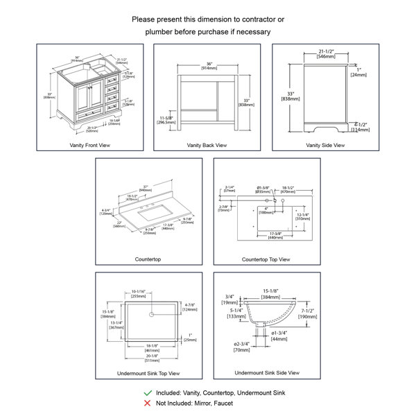 Dimensions du produit
