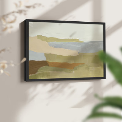 Stacked Landscape IV - Reproduction encadrée - Restickable