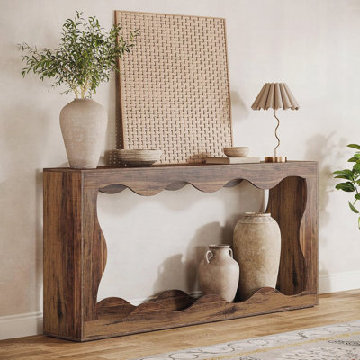 Console 63 po avec rangement Farmhouse