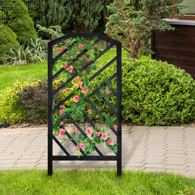127Cm H x 61Cm W Metal Arched Trellis
